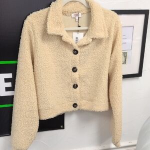 Cozy Cream Teddy Jacket